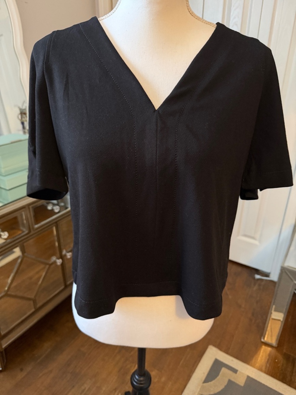 NWT Max Studio London 2 Pc Set Cropped Wide Leg Pants-Top XS ❤️ Stylish & Simple - Picture 8 of 8